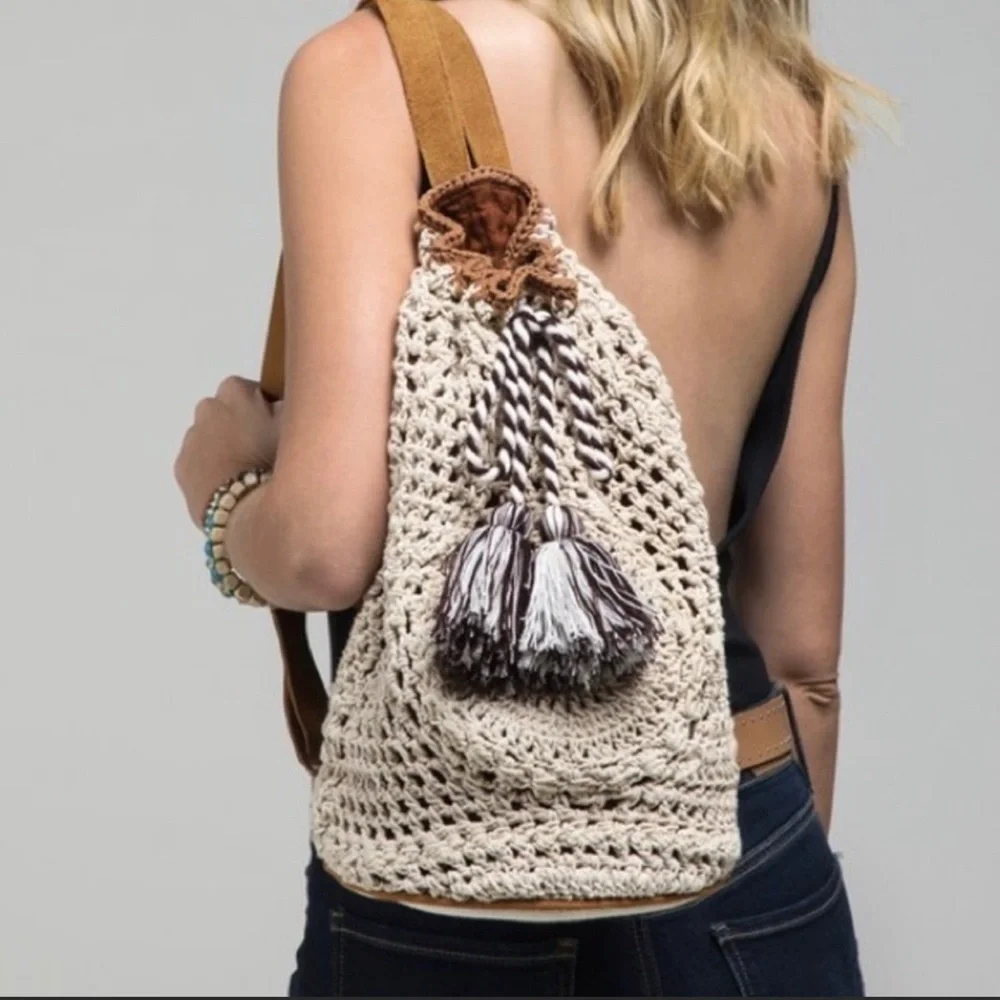 The CALISTA Crochet Backpack